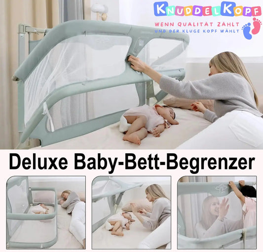 Deluxe Baby-Bett-Begrenzer KnuddelKopf